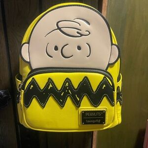 Peanuts Yellow and Black Kids Backpack